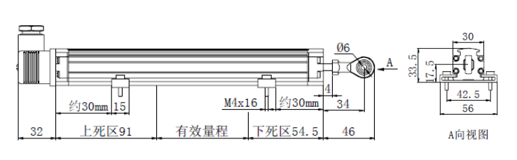 方形磁尺尺寸